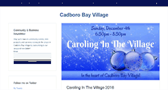 Desktop Screenshot of cadborobayvillage.com